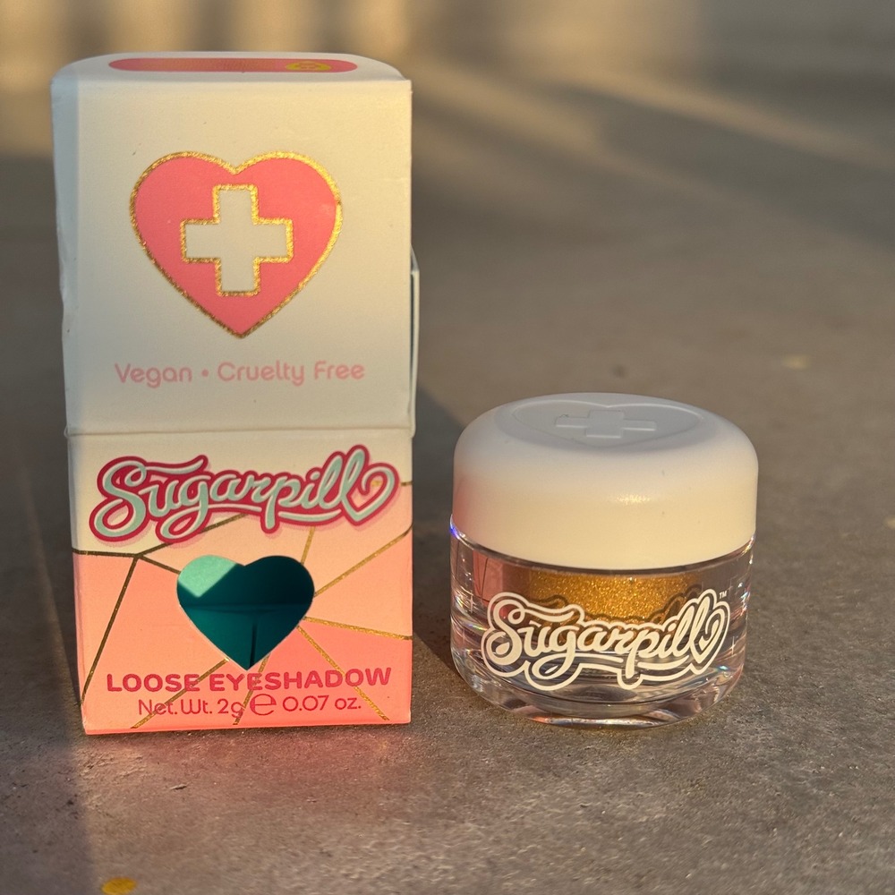 Sugarpill Goldilux Loose Eyeshadow Vegan Cruelty Free Makeup Pigment 0.07oz‎